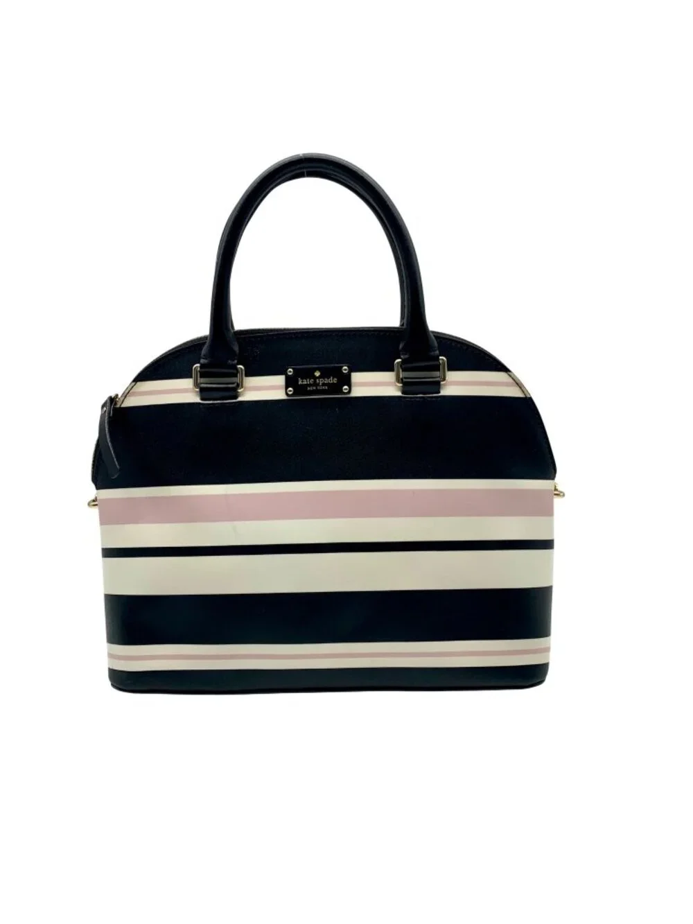 Kate Spade Striped Grove Street Carl Satchel
